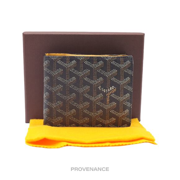 🔴 Goyard St. Florentin Wallet - Black Goyardine - Picture 1 of 9